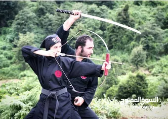  2 coach master Ninja Self defense ninjutsu gymnastic