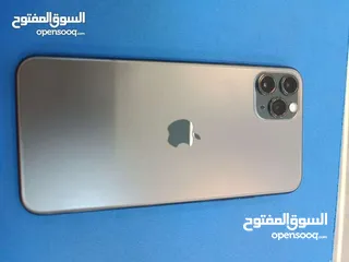  6 IPHONE 11 PRO MAX ( 256GB ) USED /// ايفون 11 برو ماكس ذاكرة 256 مستعمل وكاله