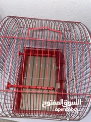  2 قفص طيور بحالة ممتازة جداً