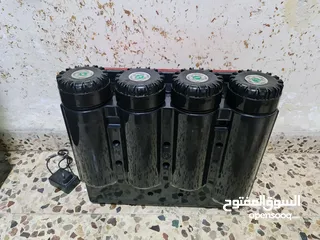  5 فلتر مياه تايواني حفر 9مراحل مع UV وساعه ضغط وستاند بسعر مغري
