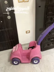  2 سيارة جر للاطفال