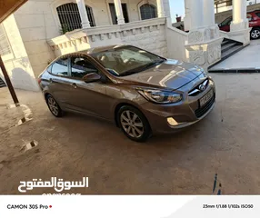  20 هونداي اكسنت موديل 2012 فحص ليوم 7جيد بدون ملاحضات مالك واحد فقط