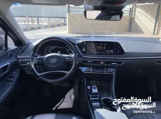  4 هيونداي سوناتا 2021 ليمتد أعلى صنف بسعر مغري بدون جمرك 7700 اردني او مجمرك 16800 اردني