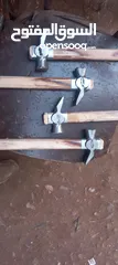  3 شاكوش وحرجاية جلد طبيعي