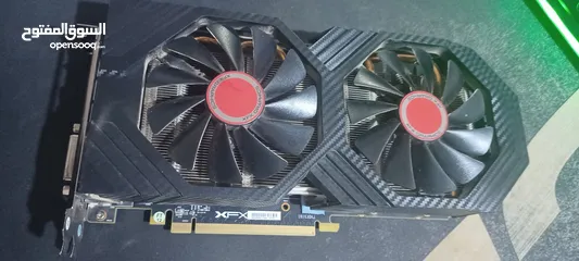  1 كرت شاشه rx590   6g للبيع