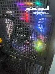  5 pc gaming and designer  with intel i9 مع 2نظام تبريد مائي وهوائي  و مساحة تخزين 1500 جيجا