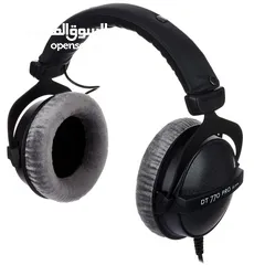  2 سماعة هدفون ستديو اصلي بيردينامك beyerdynamic DT 770 PRO 80 Ohm Over-Ear Studio