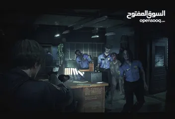  3 PS4 games العاب بلايستيشن 4 لعبه resident evil2 للبيع