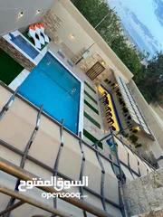 11 بورتو فيلا الجديدة كلياً للإيجار اليومي"مسبح مدفئ"