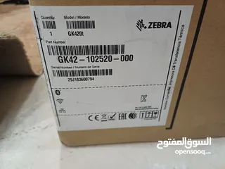  4 طابعه ليبل Zepra  جديده غير مستخدمه