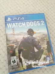  3 لعبة watch dogs 2 استعمال اربع ايام12 أو  تبديل  لا يوجد خدمة توصيل