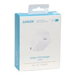  1 Anker 313 USB-C 30W Wall Charger