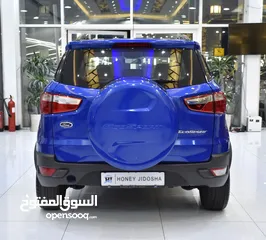  6 Ford EcoSport ( 2017 Model ) in Blue Color GCC Specs