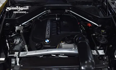  18 BMW X6 xDrive35i ( 2014 Model ) in Black Color GCC Specs