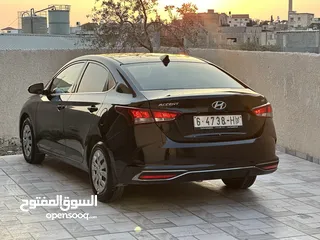  7 هونداي اكسنت ترخيص 2022 جير اتماتيك ماطور 1600 بنزين