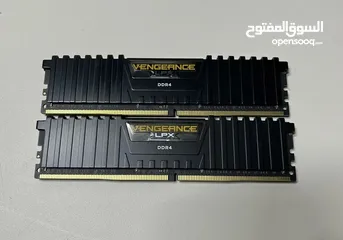 3 corsair ram ddr4 32gb 16x2 3000MHz رام