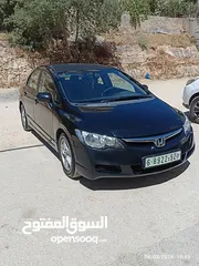  1 هوندا سيفك 2007 مطور 1800 زجاج كهرباء  مكيف  بودي نظيف