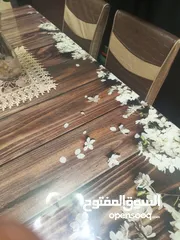  1 طقم سفرة ست مقاعد بحال الوكالة للبيع