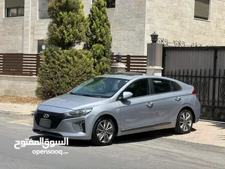  13 هيونداي ايونك موديل 2018 فحص ثلاث جيد 1 ضربه على الراس فل كامل