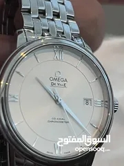  1 Rare!! Omega DeVille Prestige Co-Axial Chronometer Bought in USA With Box & Certified Card