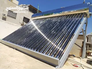  3 سخان شمسي ستانلس ستيل من الداخل والخارج ضد الصدأ طبي