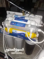  3 فلتر مستعمل استعمال خفيف بحاجة إلى فلاتر فقط يتكون من فلتر 7 مراحل وحنفية وقارورة وصلات وبرابيش