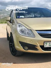 4 اوبل كورسا 2008 للبيع كاش فقط بسعر 23000 كاش