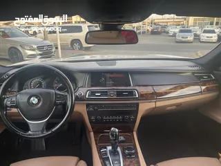  13 BMW 750 Li_TWIN POWER TERBO _GCC_2015_Excellent Condition _Full option
