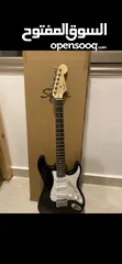  1 Fender guitar stratocaster black