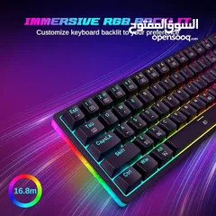  4 Redragon Akali K642-RGB 60% Hot-Swappable