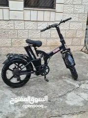  1 بسكليت كهربا عجل عريض نخب