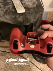  5 X Box360slim 500 جيجا 3 ايادي تحكم واحده بحاجه الى  كبسه LB TB مع سلك لشحن الايادي  والمحول