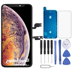  10 ‎شاشة IPHONE XS MAX  نوع GX OLED نخب الأول  .