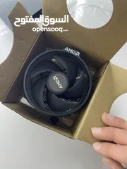  4 معالج CPU AMD Ryzen 5 2600 + مروحه +كرتونه