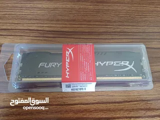  1 DDR3-1600-8GB-Fury-HyperX-New -Kingston