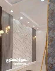  1 ديكورات جبسمبورد وجبص عربي وبديل خشب وبديل رخام