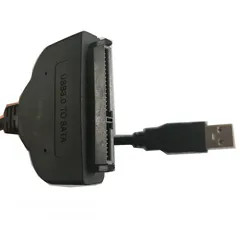  6 كيبل SATA إلى USB، محول محرك الأقراص الصلبة USB 3.0 إلى SATA 3.0 متوافق مع محرك الأقراص الصلبة وSSD