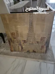  2 مناظر حائط شبه جديد حجم كبير