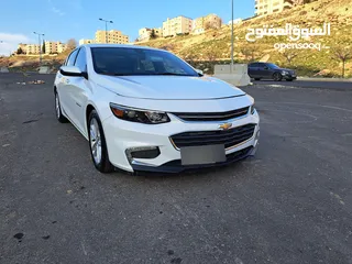  1 شفروليه ماليبو 2018 هايبرد فحص 3 جيد  بحالة ممتازة