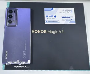  1 HONOR Magic V2 5G  512GB+ 16 GB RAM Purple 1 Week  Used Only!