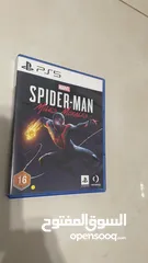  1 سبايدر مان مايلز موراليز ps5(مفتوح لاكن غير مستخدم )