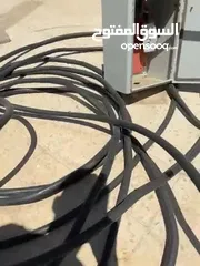  10 كيبلات كهرباء 3 فاز مع قاطع 125 وصندوق