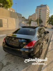  4 مرسيدس c200 AMG موديل 2016 ماطور 2000 تيبرو  أسود ولا جرام بوية السيارة بحالة الشركة بيت لحم  جوال