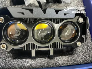  2 Motorcycle external spotlights