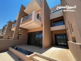  1 4 + 1 BR Brand New Townhouse with Rooftop Pool in Muscat Hills