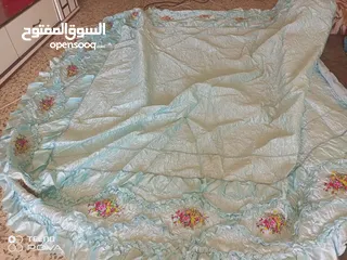  5 شراشف ولحافات ديباج مستعمل