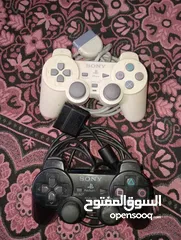  10 موجود جهاز بلايستيشن 3 مهكر 80 لعبة بدون شي فقط سلك تشغيل وجهازين بلايستيشن 2 مع ايتين وميمري السلاك