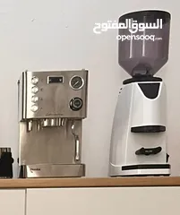  3 طاحونة قهوة احترافية + ماكينة اسبرسيو