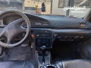  8 البيع كاش فقط او للبدل  غير قابل للتقسيط سيارة كيا سفيا موديل 1997  جير اتوماتيك ترخيص جديد