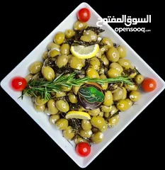  10 زيتون ومخللات جمله